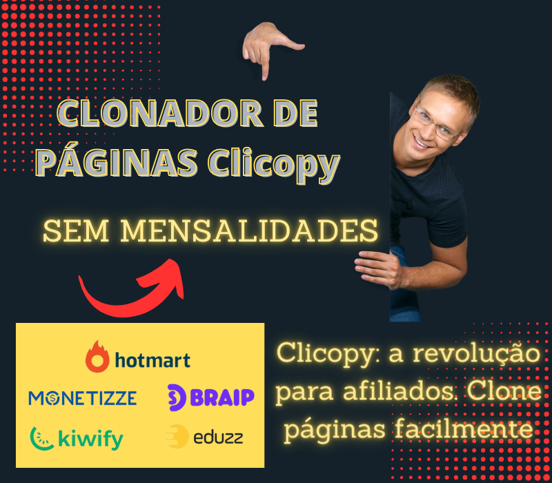 Clone Páginas Facilmente com Clicopy Para Afiliados